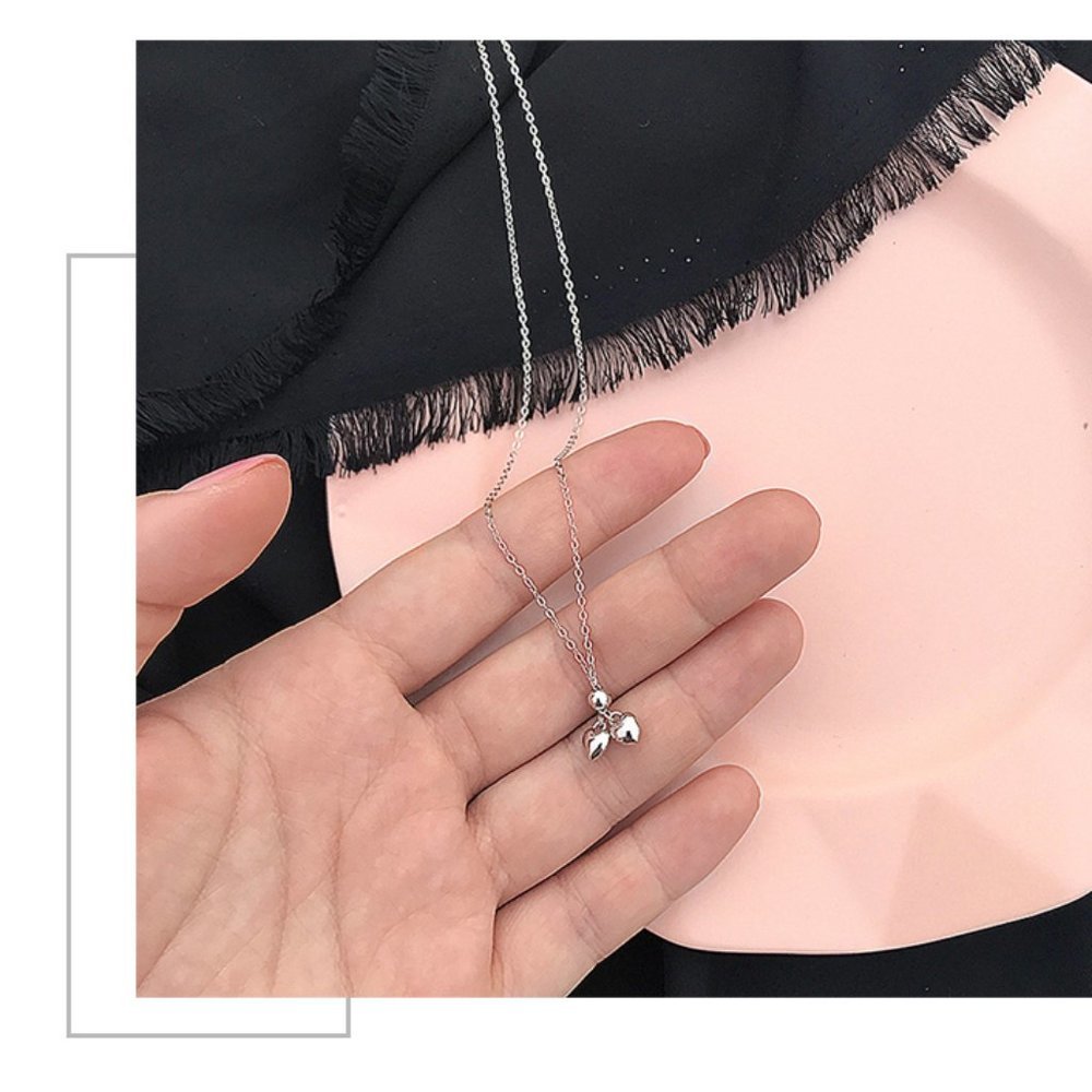 NEW 925 Sterling Silver Adjustable Bead Necklace - Picture 6 of 8